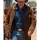 Illustration for article titled Sheriff Walt Longmire Robert Taylor Suede Leather Coat For Menem/em
